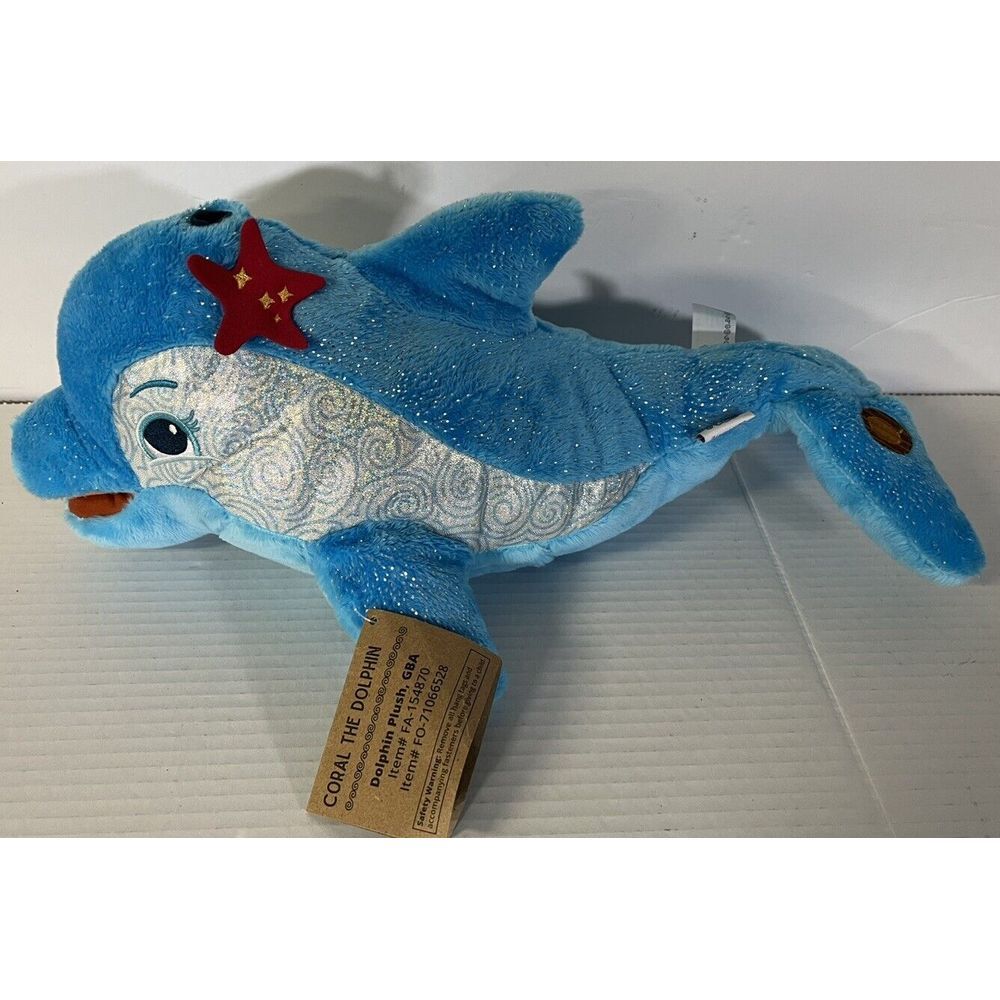 Girl Scout Cookie Rewards Plush Coral Dolphin 2023 Go Bright Ahead. NWT